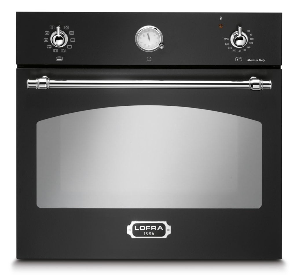 Built-in oven Dolce Vita 60 cm (Black/Chrome)