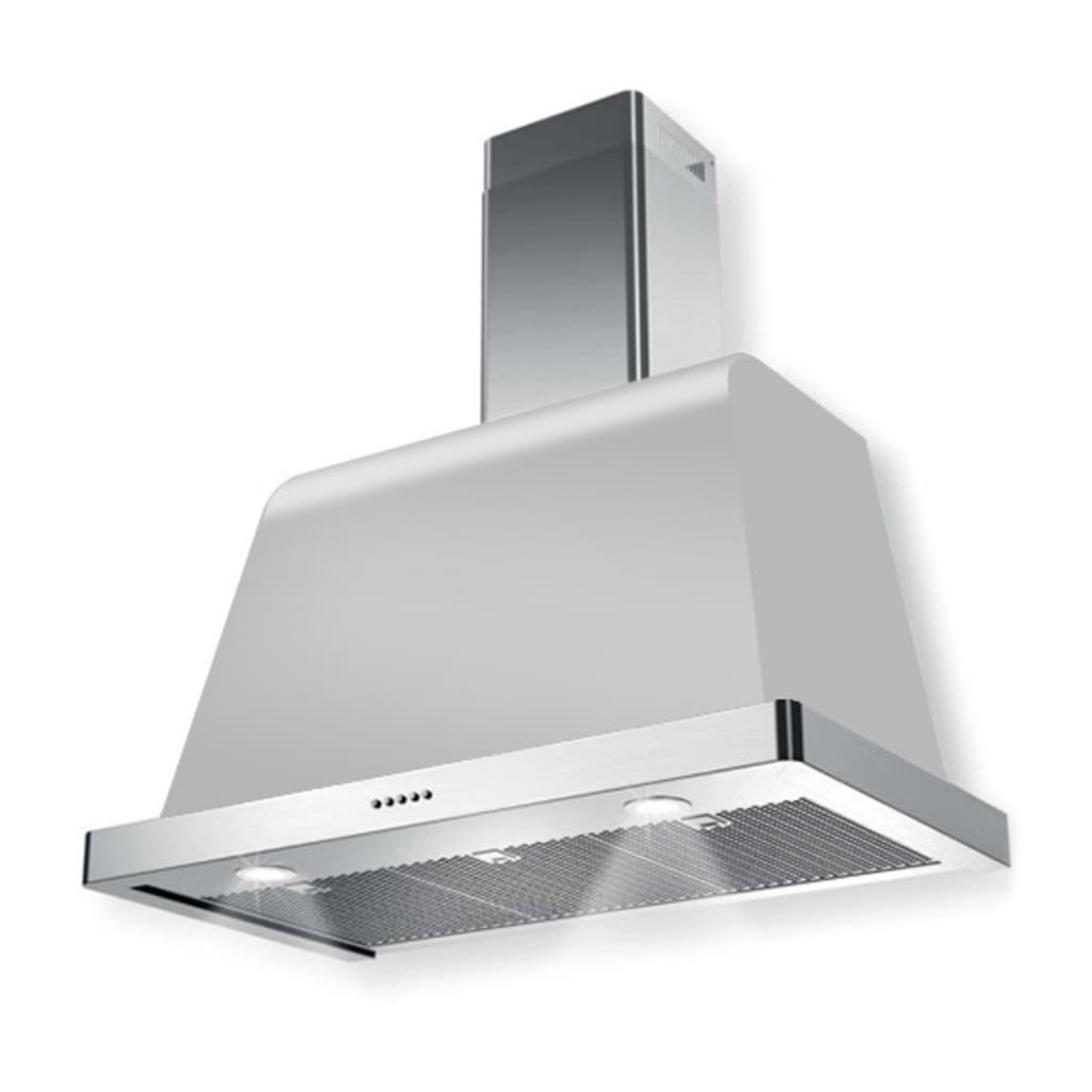 Cooker package Chrome/Brass - Dolce Vita 90 cm (cooker + extraction hood + splashback)