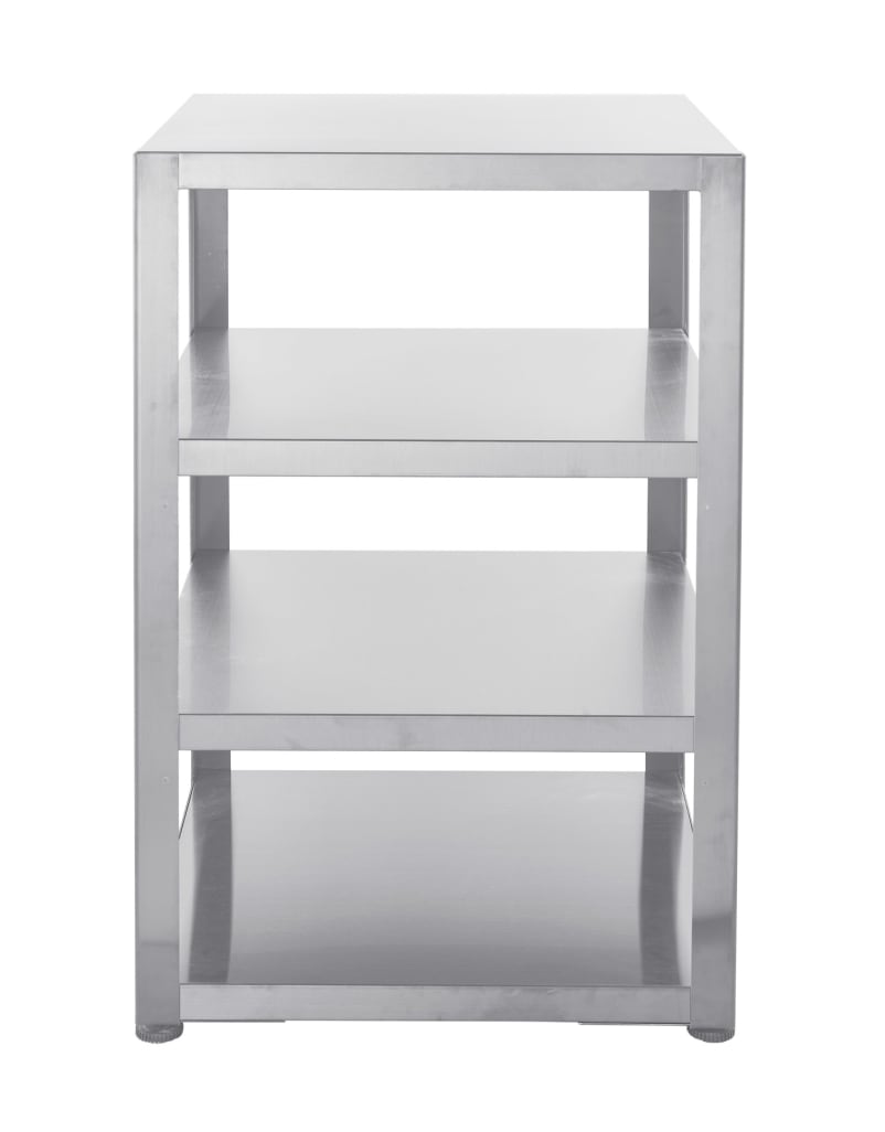 Nordic Line - Module d'angle avec plan de travail 60 cm (Inox)