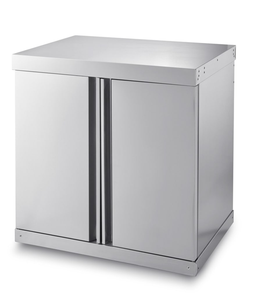 Stainless Collection - Module met opbergkast