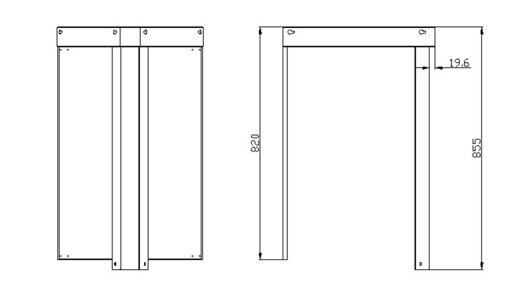 Stainless Collection - Hoekmodule 45° 