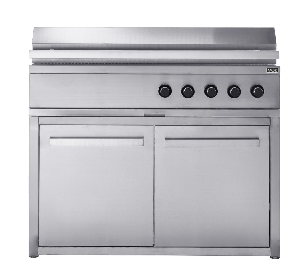 Myoutdoorkitchen - Nordic Line Stainless - 430SS - DE - Integrated Gas grill (5 burners)