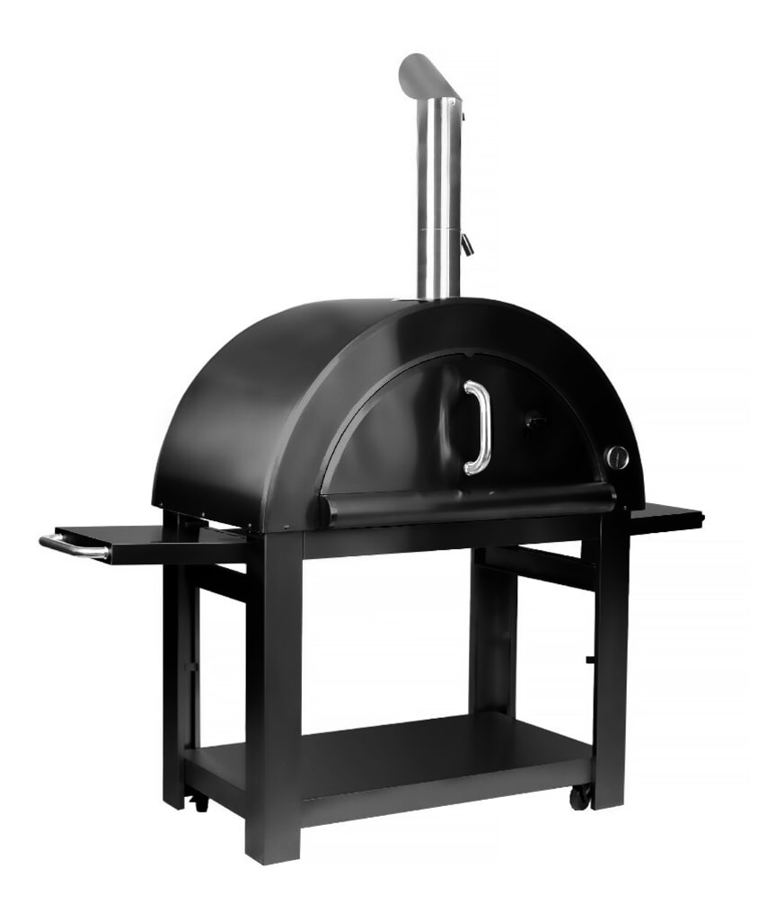 Myoutdoorkitchen - Black Collection - Holzbefeuerter Pizzaofen - Denver