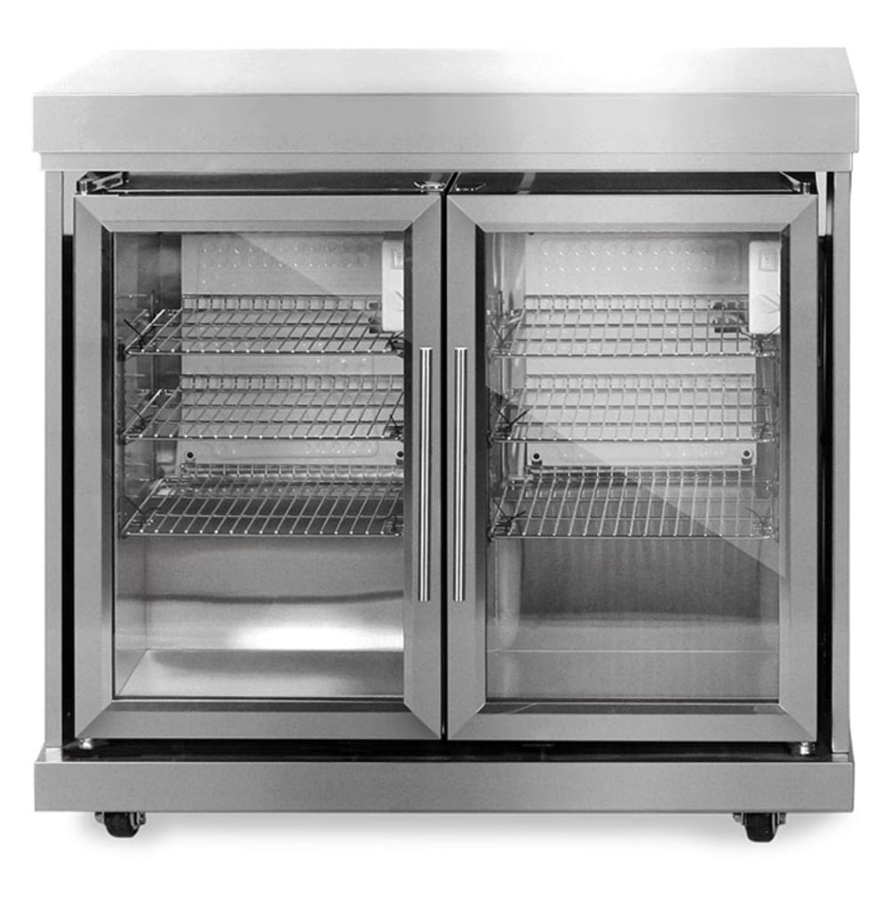 Stainless Collection - Module fridge with double doors 