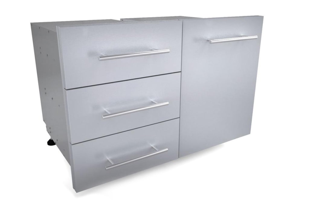 SunstoneMetal - Designer Series - Triple drawer 