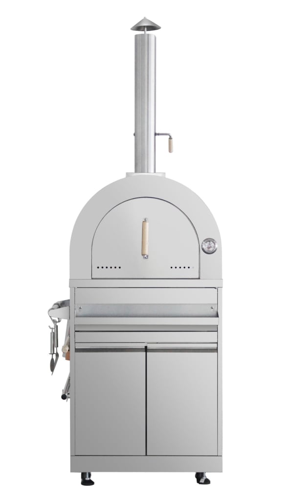 Myoutdoorkitchen - Inox Range - 304SS Stainless - Pizza Oven with Cabinet