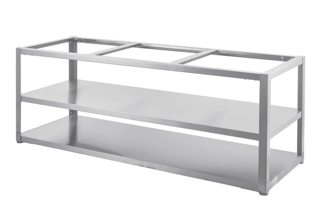 Nordic Line - Grundmodul 180 cm Edelstahl