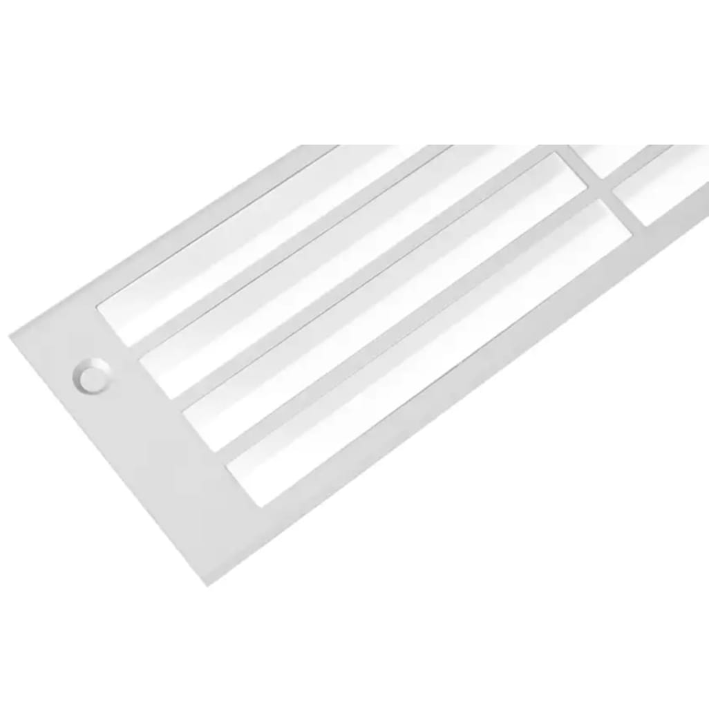 Ventilationsrist -  aluminium (300 x 80 mm)