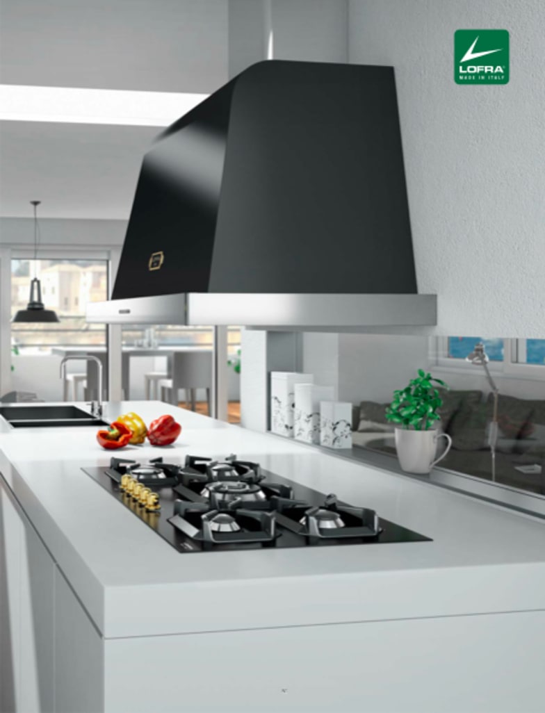 Table de cuisson gaz Dolce Vita 90 cm Noir / Virtuoses