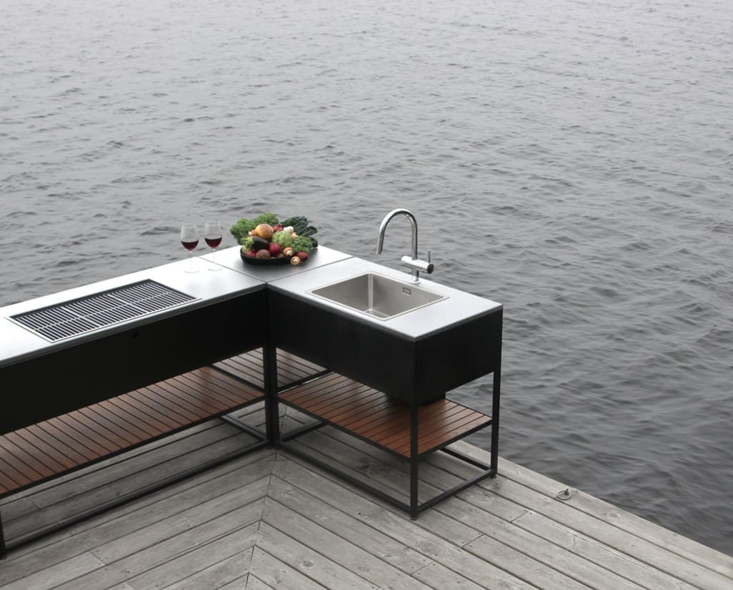 Freestanding outdoor kitchen Torekov