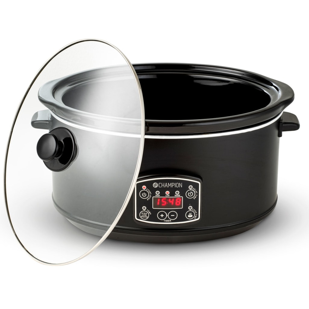 Champion - Slowcooker 6,5l (Mattsvart)