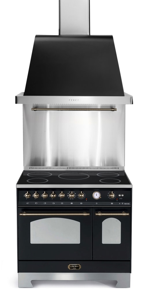 Piano de cuisson - Dolce Vita 90 cm (2 fours) (Noir/Bronze) Induction