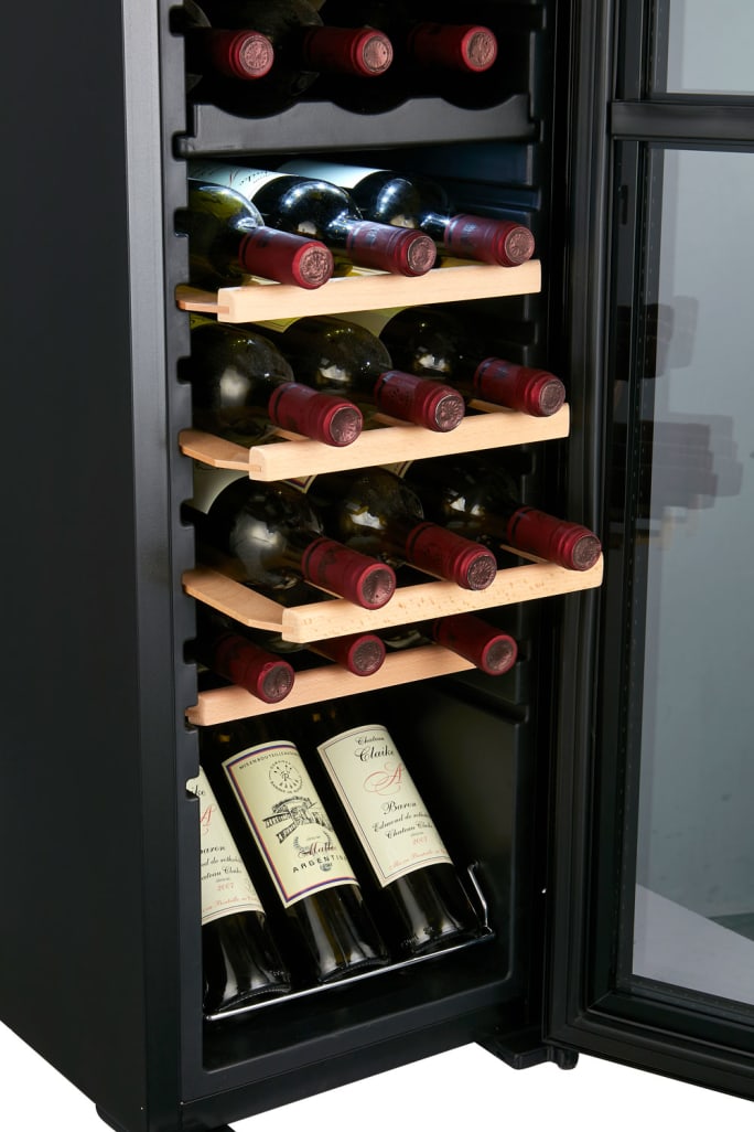 Free standing wine cooler - Northern Collection 27 Black