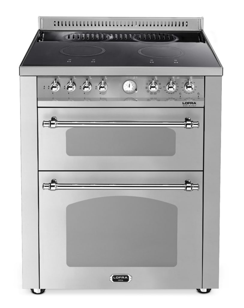 Range cooker - Dolce Vita 70 cm (2 ovens) (Stainless/Chrome) Induction