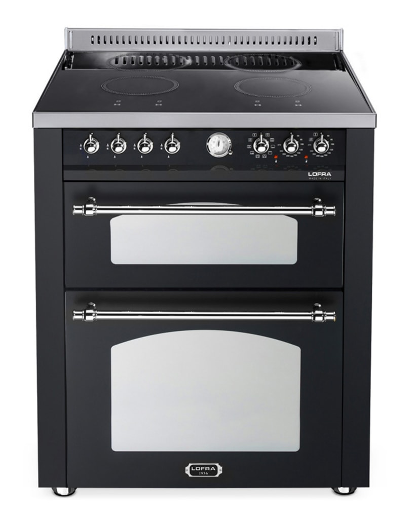 Piano de cuisson - Dolce Vita 70 cm (2 fours) (Noir/Chrome) Induction