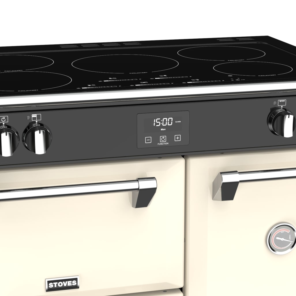 Stoves Spis - Richmond 90 cm (induktion) - Classic Cream