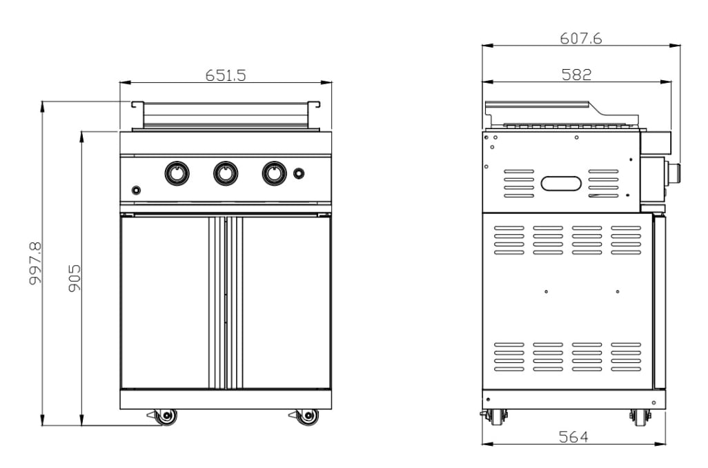 Black Collection - Teppanyaki Module