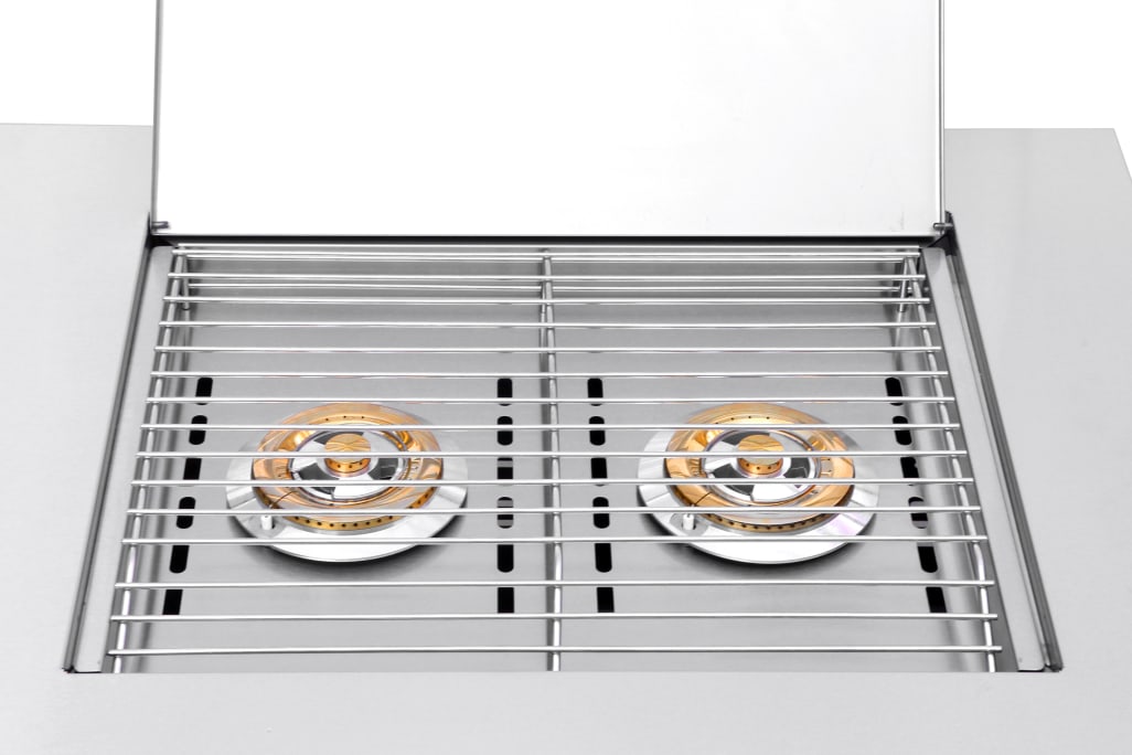 (Outlet) - Inox Range - Module met zijbrander 
