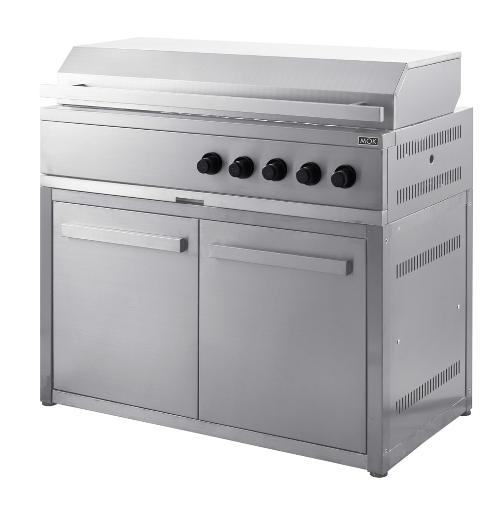 Myoutdoorkitchen - Nordic Line Stainless - 430SS - SE - Integrated Gas grill (5 burners)