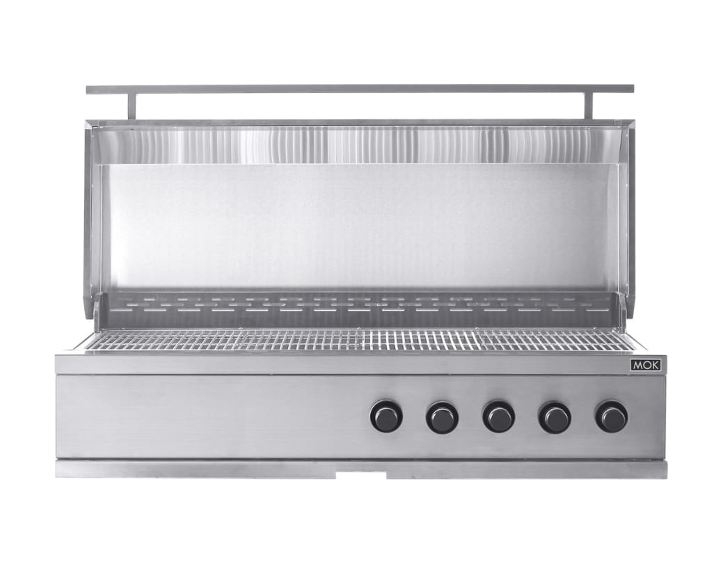 Nordic Line – Integreret gasgrill (5 blus) – Rustfri