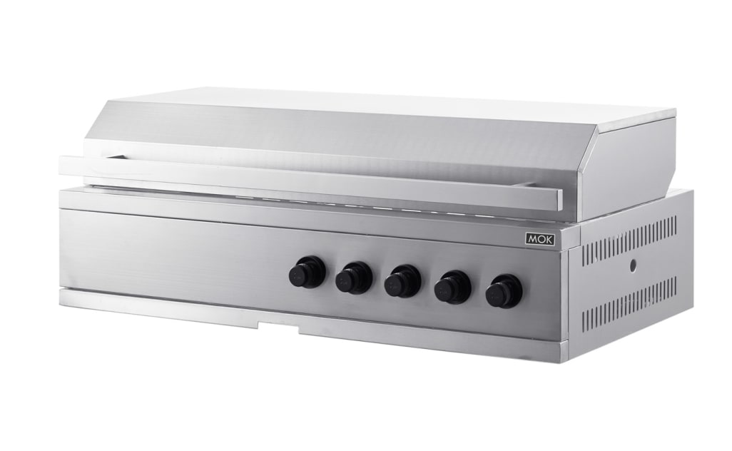 Nordic Line - Integreerbare Gasbarbecue (5 branders) - RVS