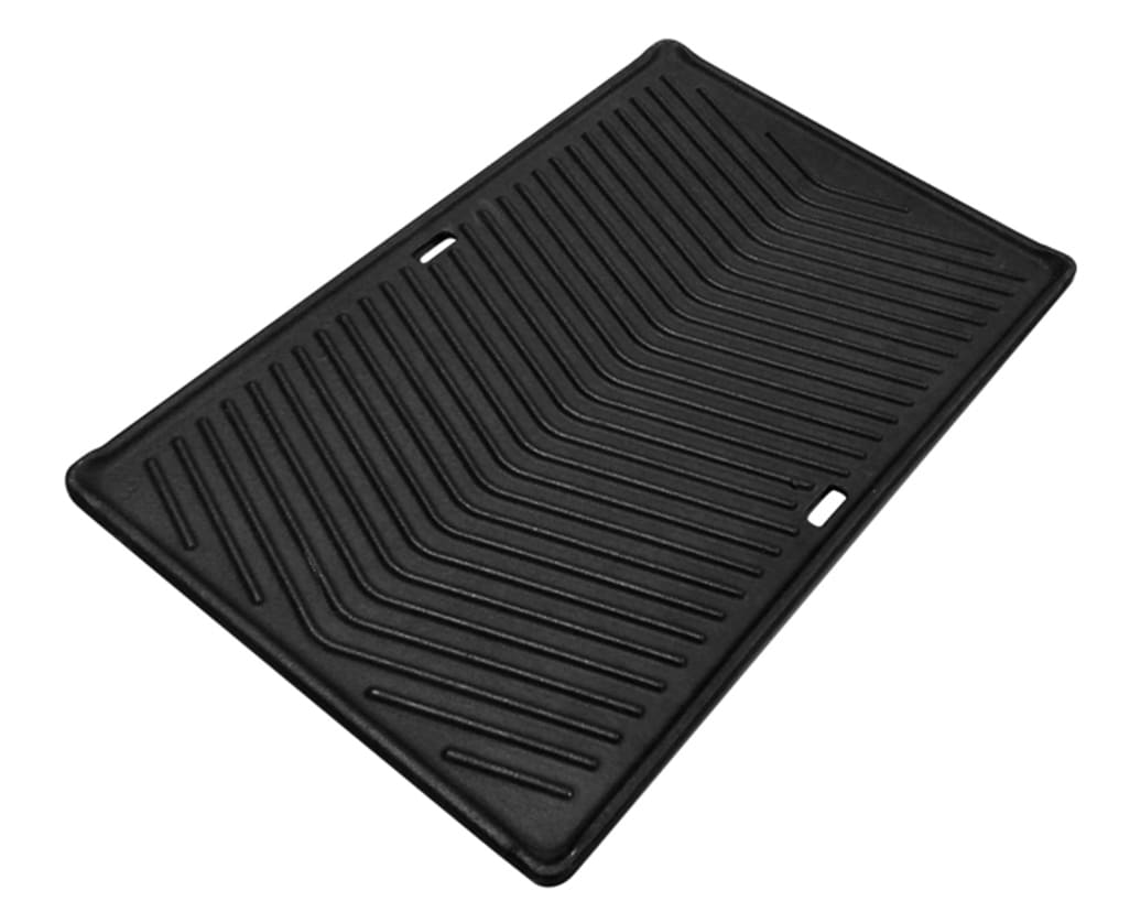 Cast iron cooking plate for charcoal and gas grill 450x300mm