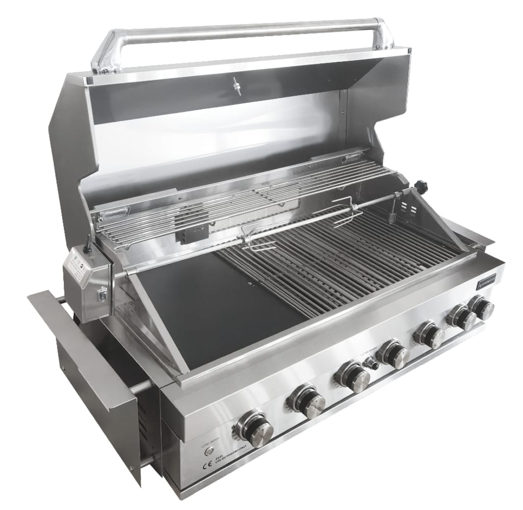 Built-in - Gas grill with 6 burners