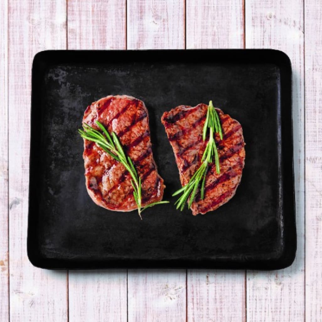 Rectangular castiron tray