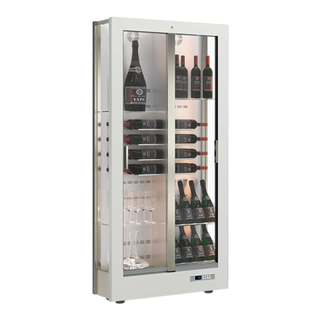 Freistehender Weinkühlschrank - Teca H14 White