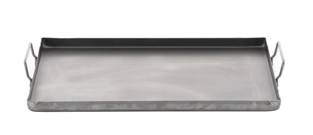 Pallarès - Plaque de cuisson gril en acier au carbone 25 x 34 cm