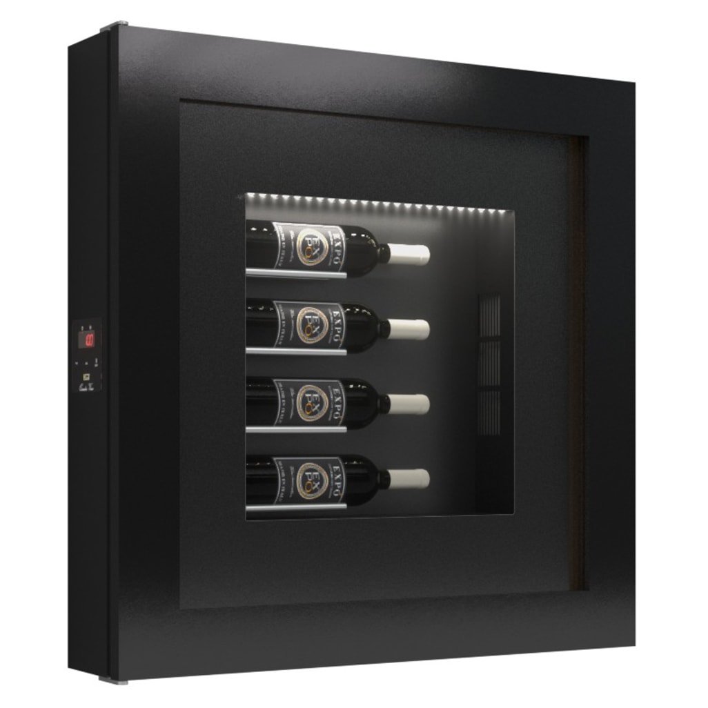 Weinkühlschrank-Bilderrahmen - Quadro Vino 40 Black