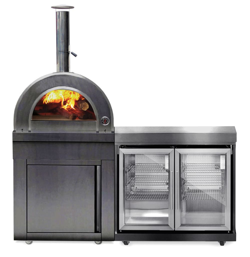 Black Collection Freestanding outdoor kitchen Providence