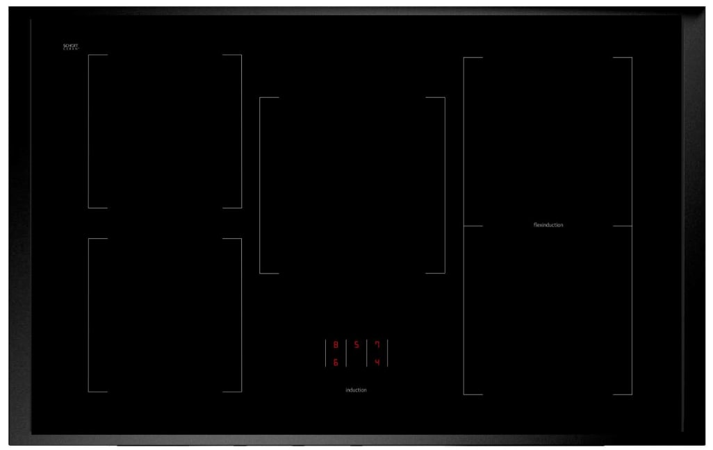 Steel - Enfasi - Hob 90 cm (All black) Induction