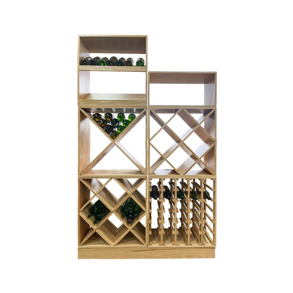 Wine rack 60x60x30 cm (41 bottles)