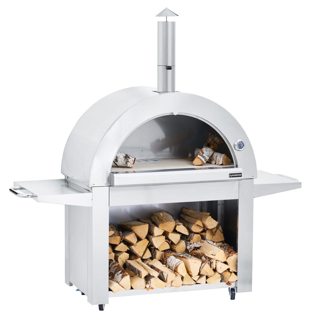 (Outlet) - Stainless Collection - Vedeldad pizzaugn - Chicago (Rostfri)