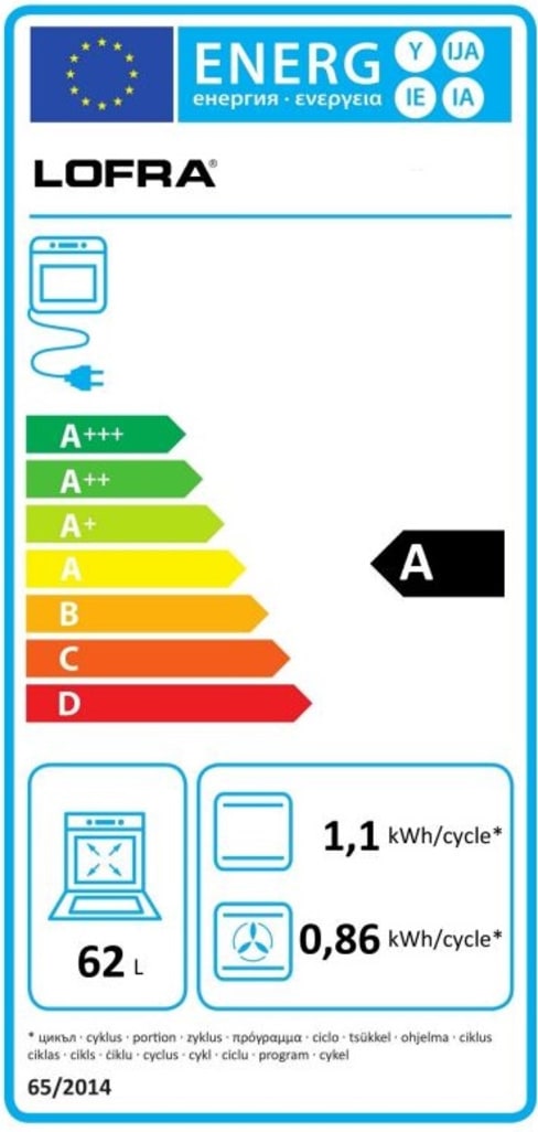 Four encastrable Dolce Vita 60 cm (Acier Inoxydable/Bronze)
