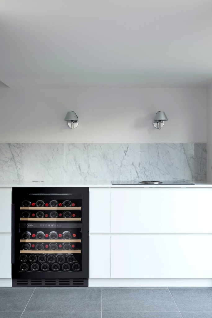 Under-counter wine cooler - Arctic Collection 60D Fullglass Black