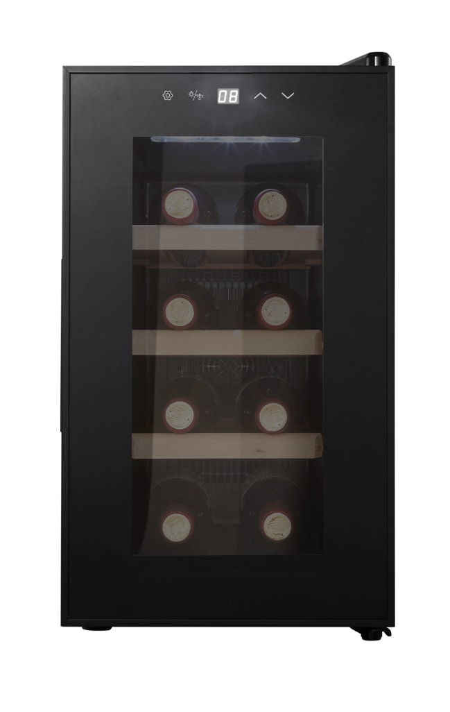 Free standing thermoelectric wine cooler Northern Collection 8 Black