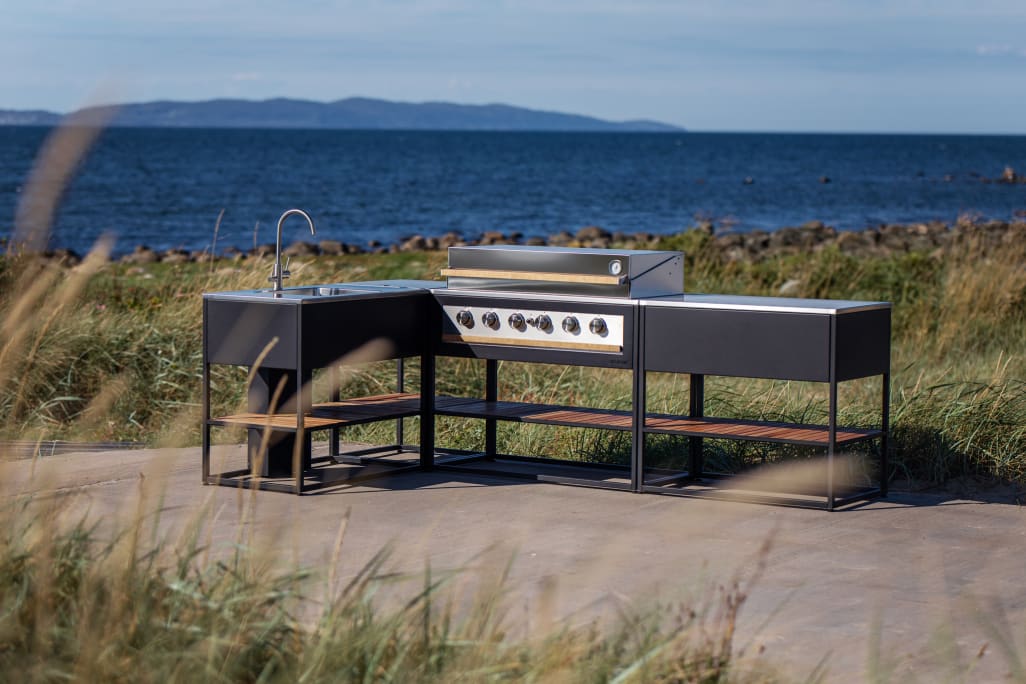 Free-standing outdoor kitchen - Arild (Gas barbecue)