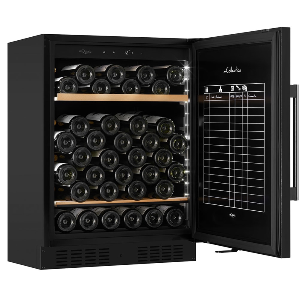 Wine cabinet - WineStore 82 Anthracite Black  