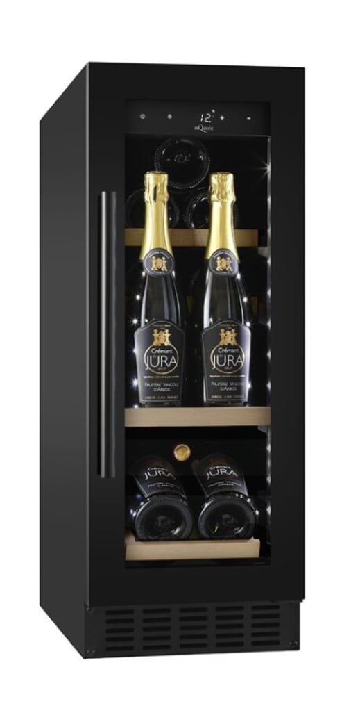 Inbyggbar champagnekyl -  WineCave 700 30S Anthracite Black