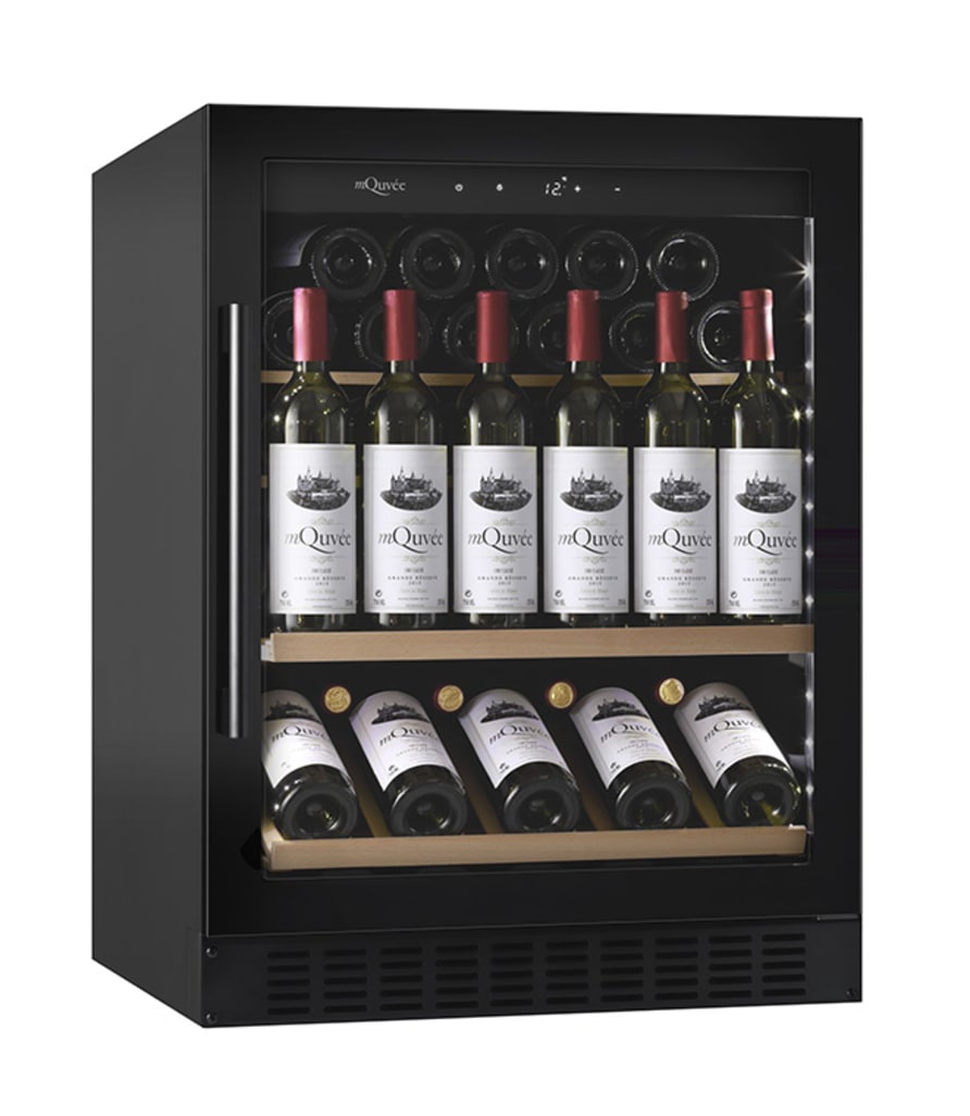 Innbyggbart vinskap - WineCave 700 60S Anthracite Black