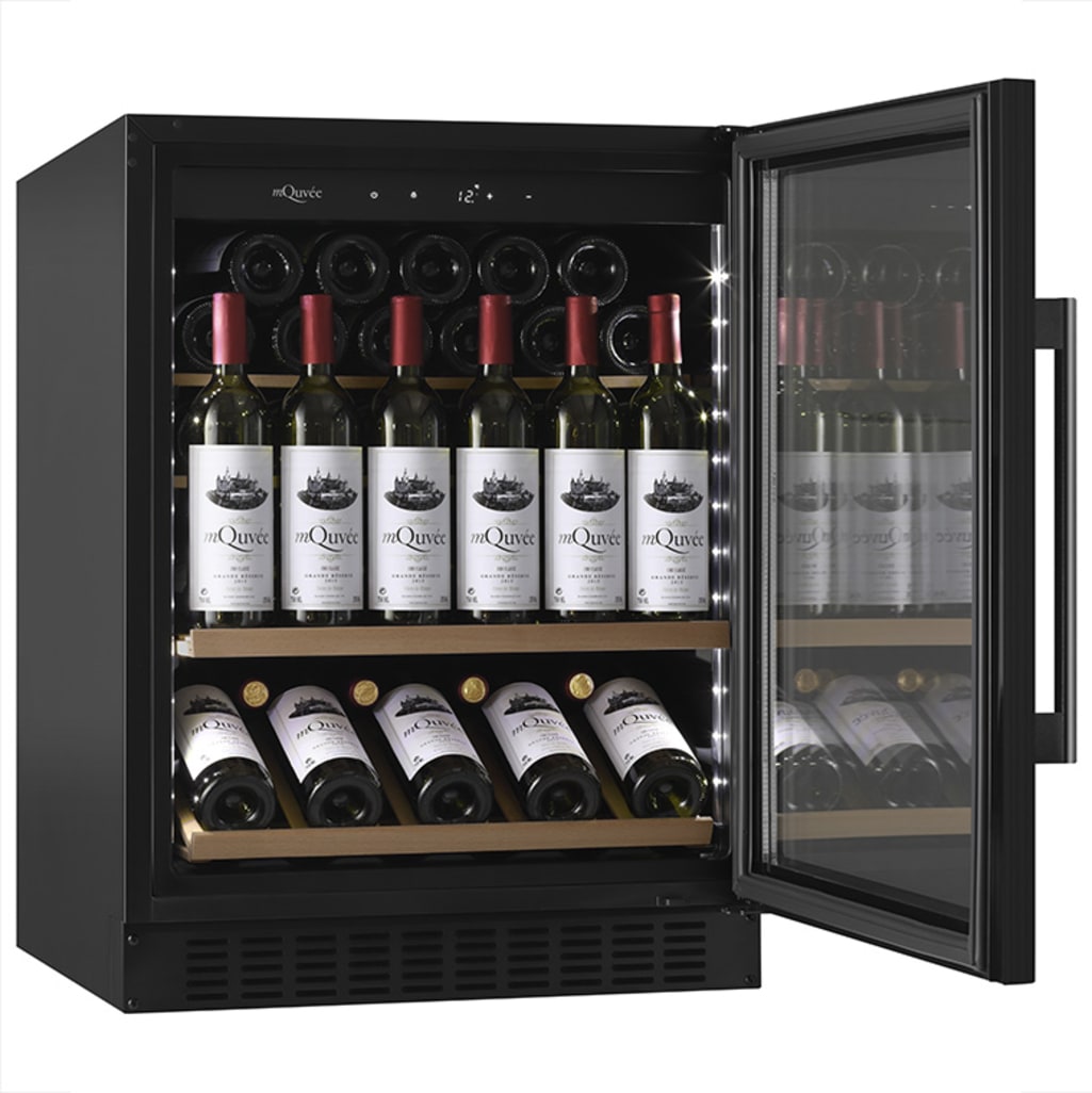 Inbyggbar vinkyl - WineCave 700 60S Anthracite Black