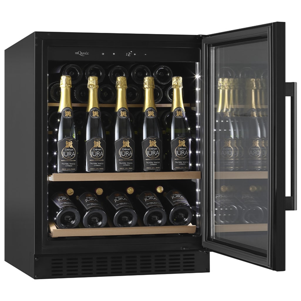 Inbyggbar champagnekyl -  WineCave 700 60S Anthracite Black