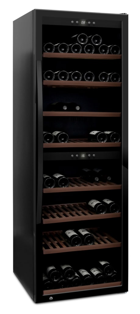 Fristående vinkyl - WineExpert 180 Fullglass Black  
