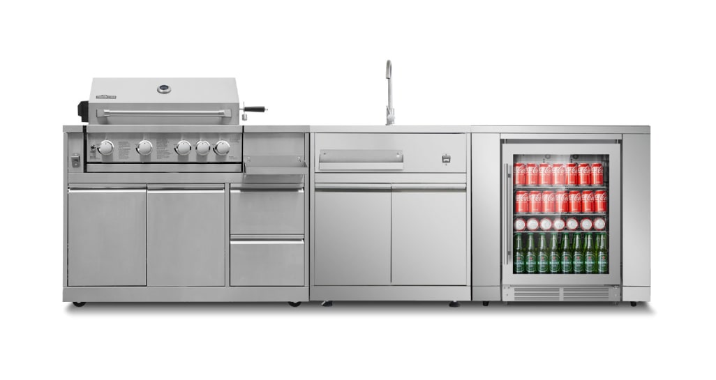 Inox Range - Free-standing outdoor kitchen - Texoma