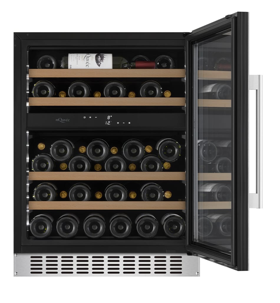 Innbyggbart vinskap - WineCave 700 60D Stainless 