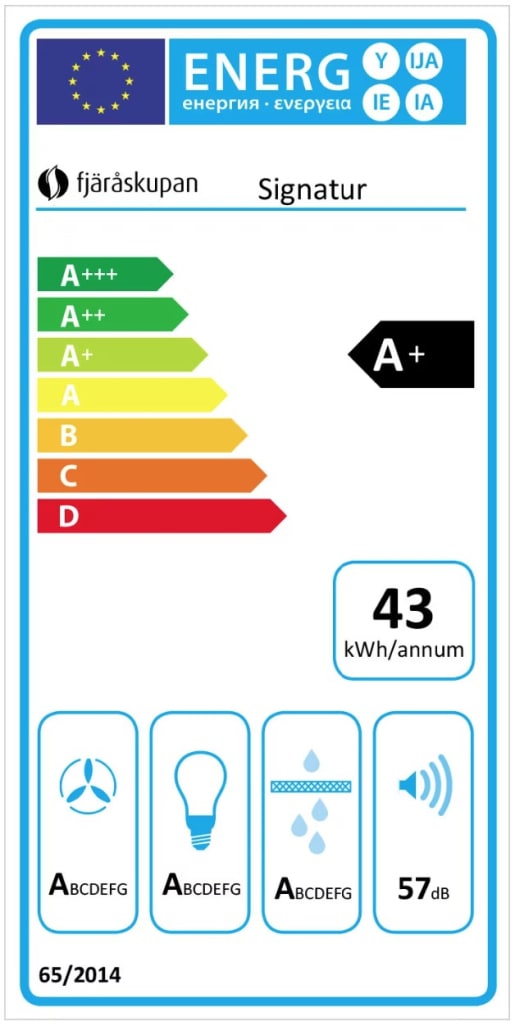 Loftintegreret emhætte - Signatur 70 cm