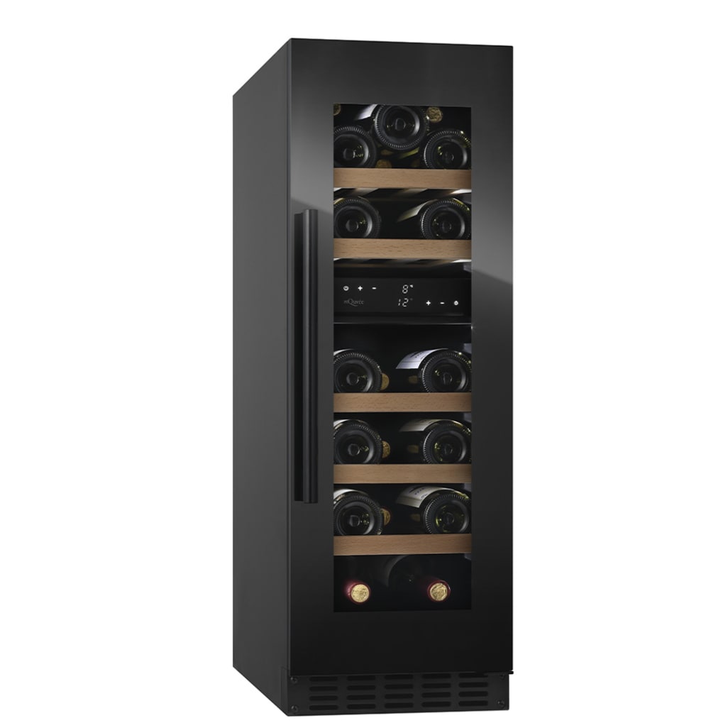 Sisäänrakennettava viinikaappi - WineCave 800 30D Fullglass Black