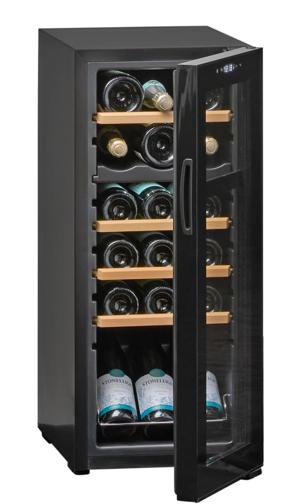 Free-standing wine fridge - Northern Collection 18 Black